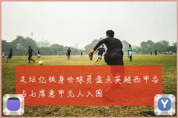 足坛亿级身价球员盘点英超西甲各占七席意甲无人入围